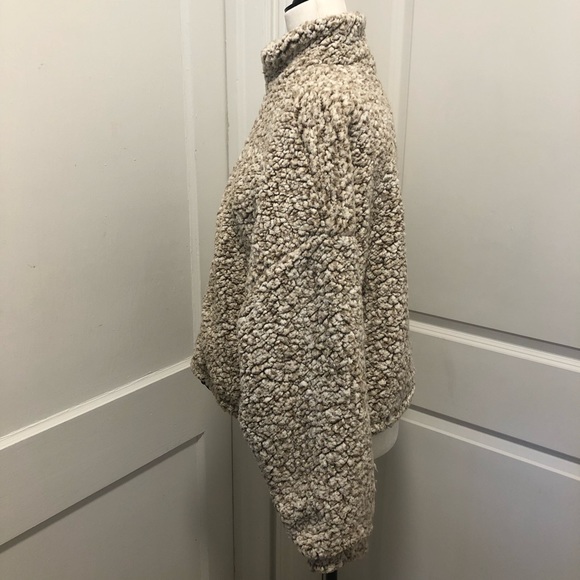 Me Jane Sherpa ladies sweater jacket size small - Picture 2 of 5